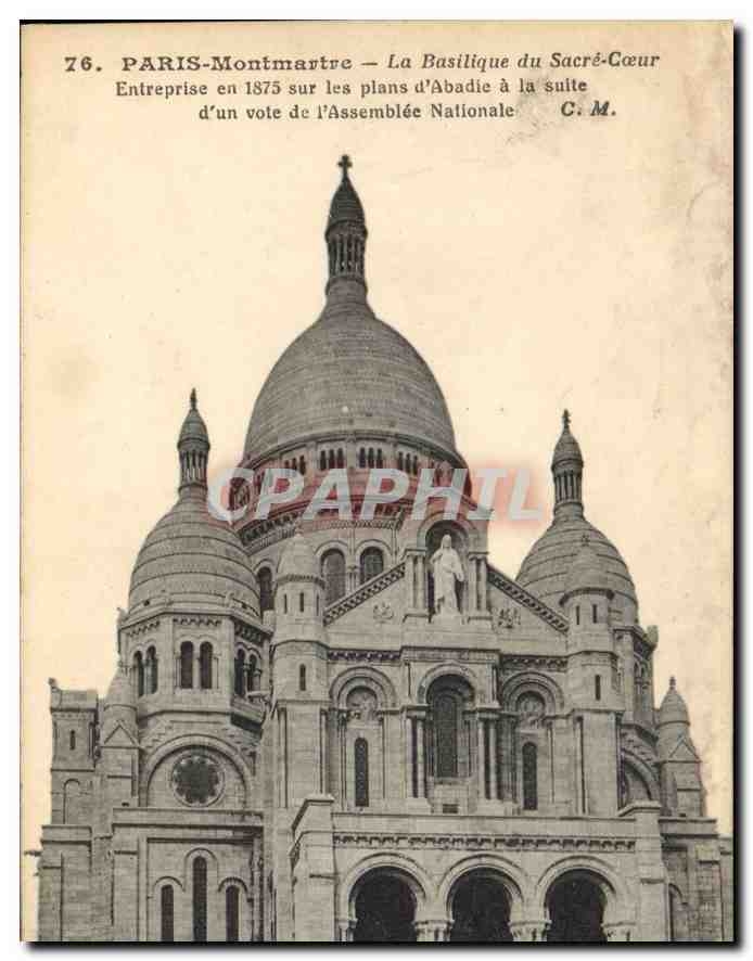 CPA Paris Montmartre La Basilique du Sacre Coeur 