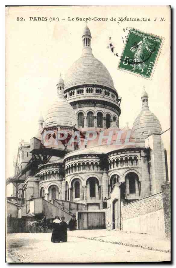 CPA Paris Le Sacre Coeur de Montmartre