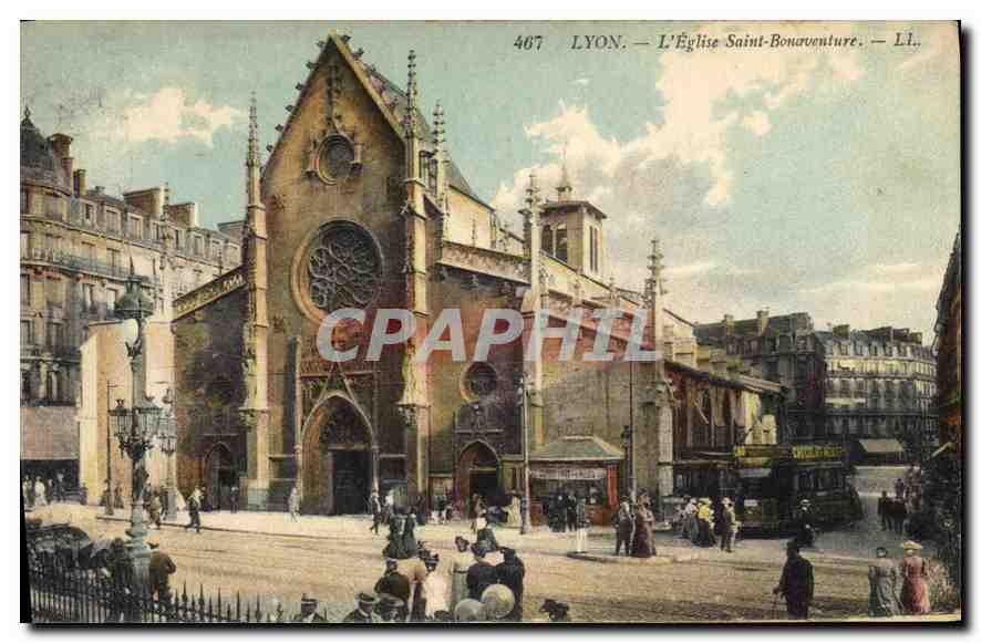 CPA Lyon L'Eglise Saint Bonaventure 