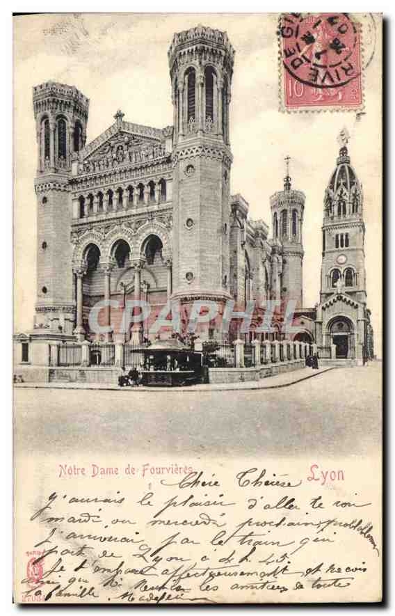 CPA Notre Dame de Fourviere Lyon 