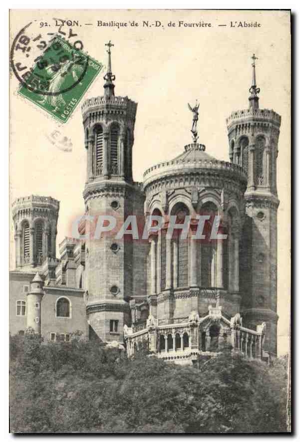 CPA Lyon Basilique de ND de Fourviere 