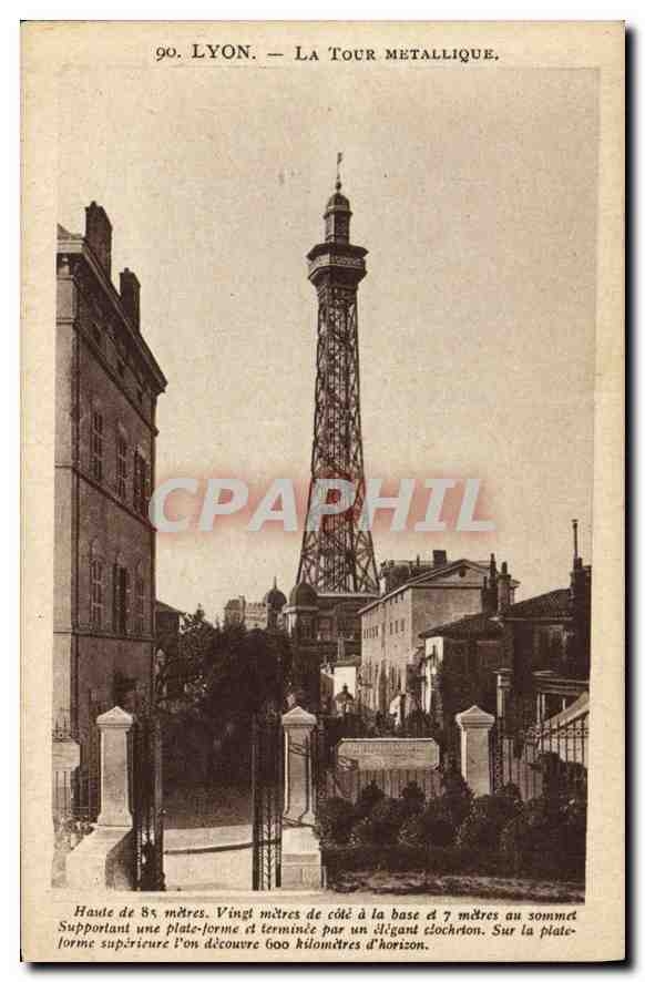 CPA Lyon La Tour Metallique 