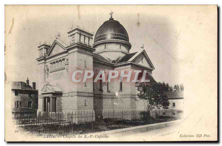 CPA Lyon Chapelle des RP Capucins 