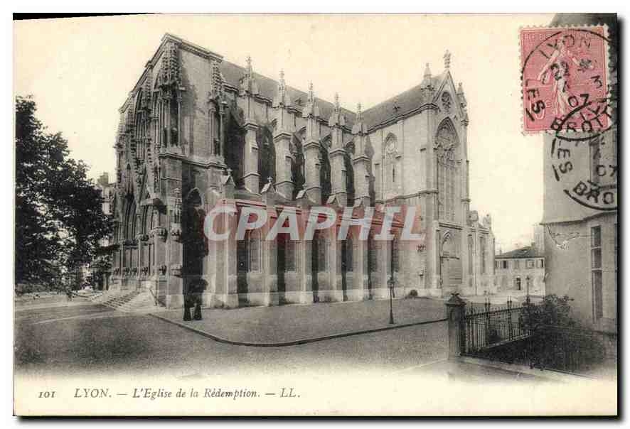 CPA Lyon L'Eglise de la Redemption 