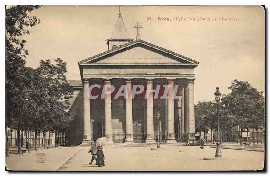 CPA Lyon Eglise Saint Pothin aux Brotteaux