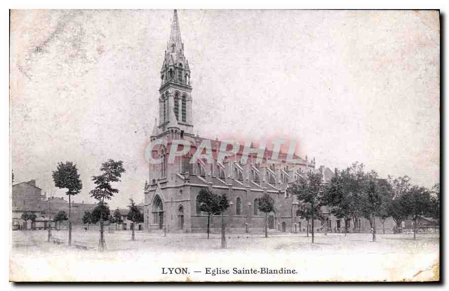 CPA Lyon Eglise Sainte Blandine 