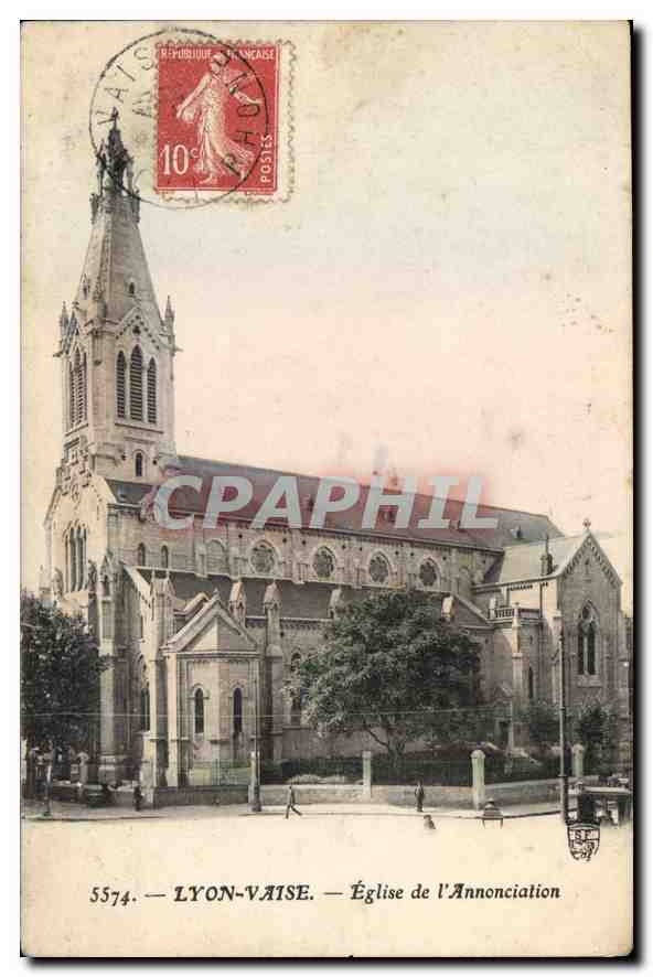 CPA Lyon Vaise Eglise de l'Annonciation 