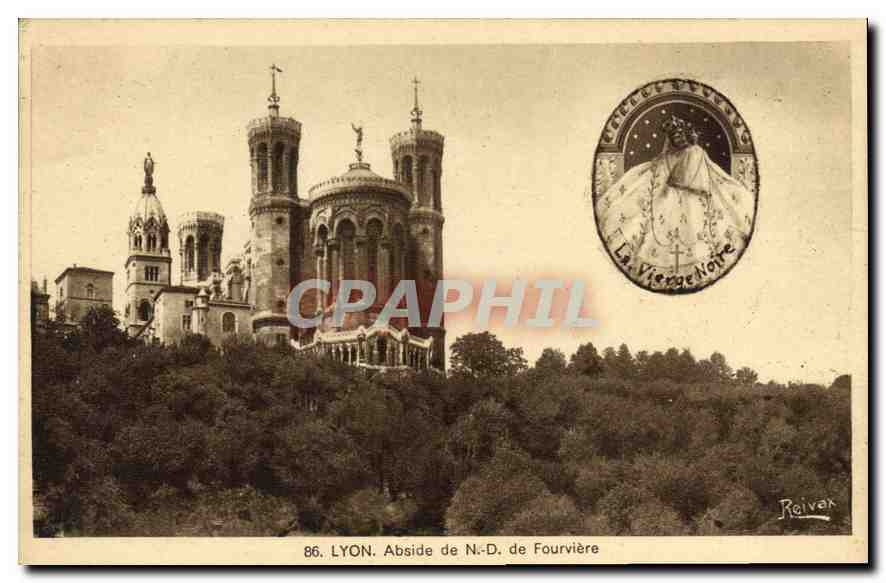CPA Lyon Abside de ND de Fourviere 