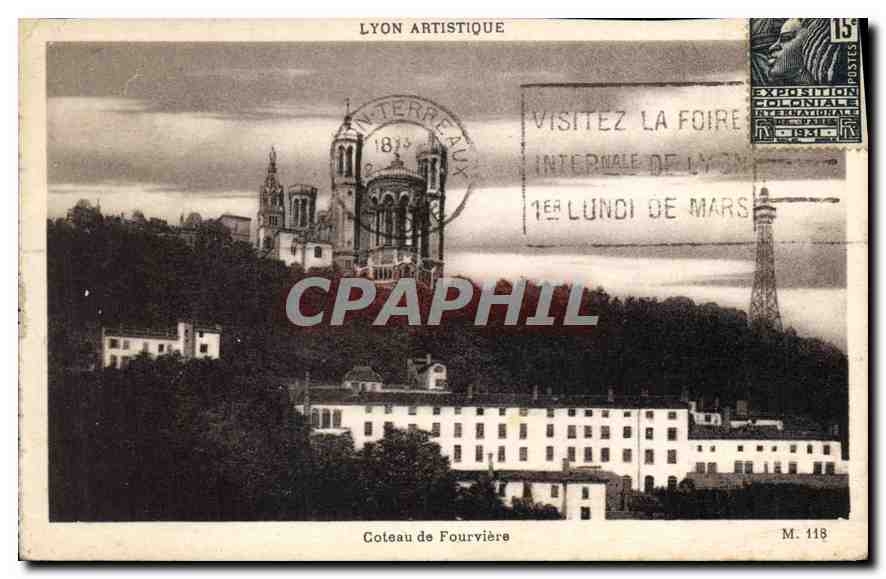 CPA Lyon Coteau de Fourviere 