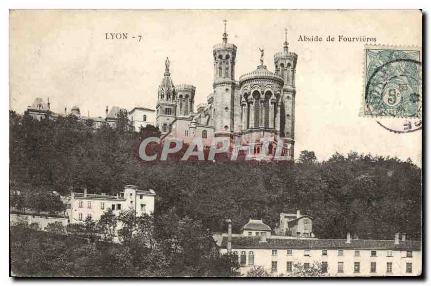 CPA Lyon Abside de Fourviere 