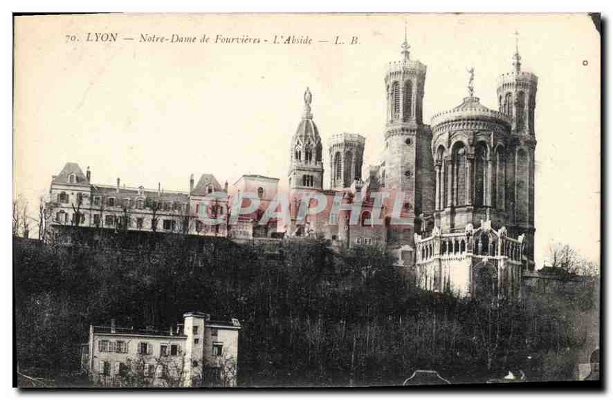 CPA Lyon Notre Dame de Fourviere L'Abside 