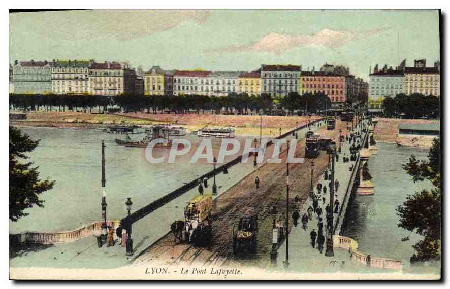 CPA Lyon Le Pont Lafayette 