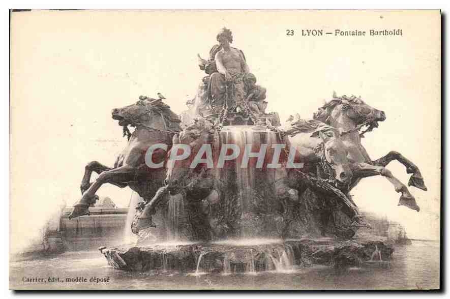 CPA Lyon Fontaine Bartholdi 