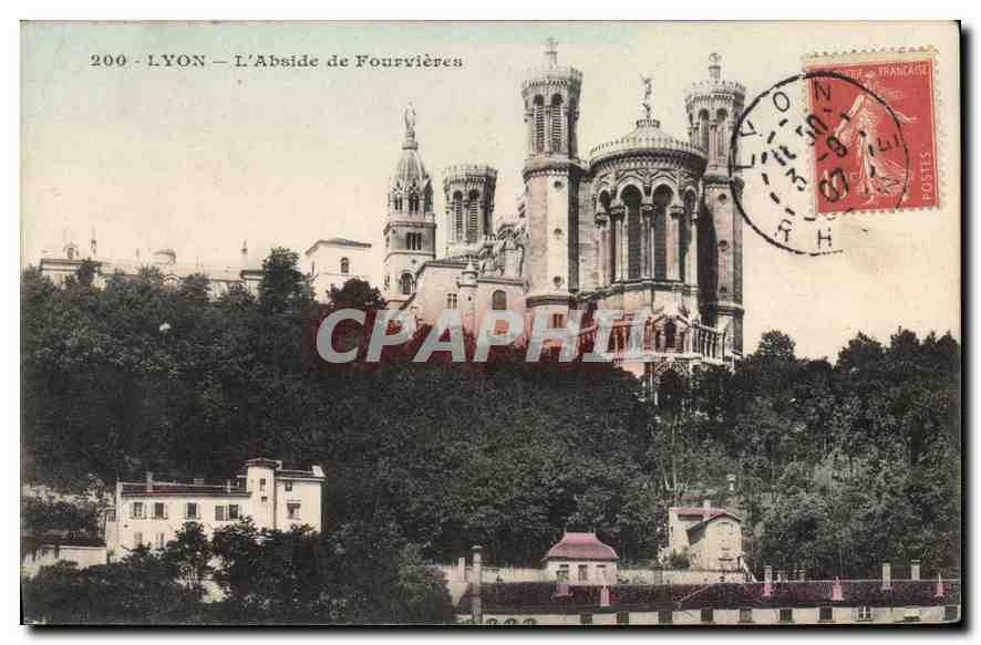 CPA Lyon L'Abside de Fourvieres 