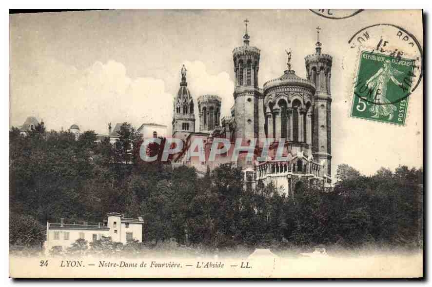 CPA Lyon Notre Dame de Fourviere L'Abside 