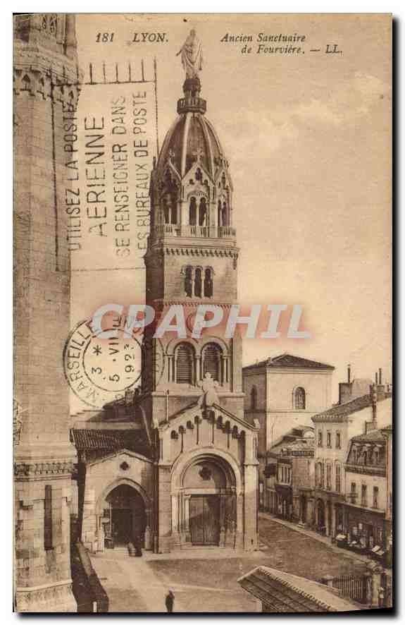 CPA Lyon Ancien Sanctuaire de Fourviere L L 