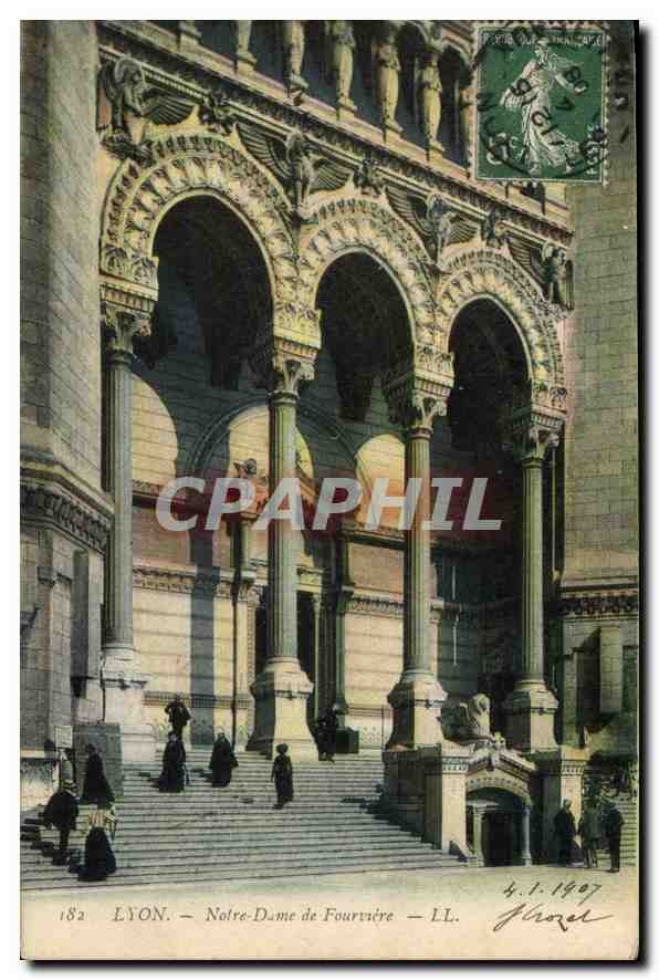 CPA Lyon Notre Dame de Fourviere L L 