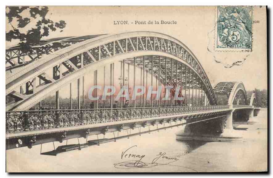 CPA Lyon Pont de la Boucle