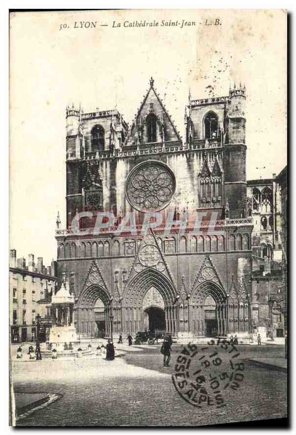 CPA Lyon La Cathedrale Saint Jean