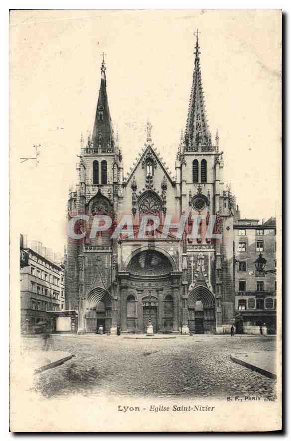 CPA Lyon Eglise Saint Nizier