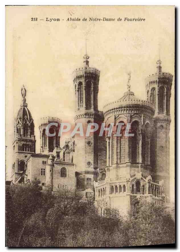 CPA Lyon Abside de Notre Dame de Fourviere