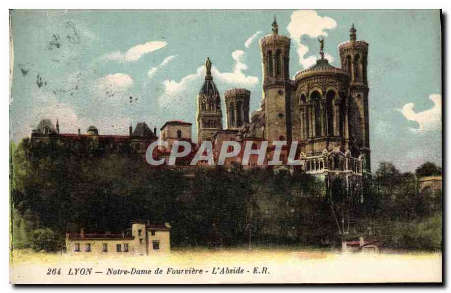 CPA Lyon Notre Dame de Fourviere L'Abside