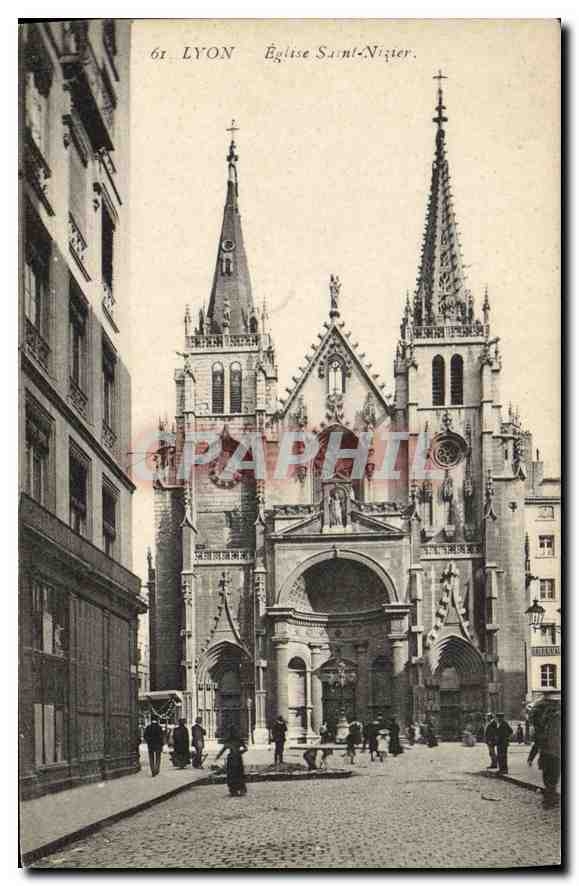 CPA Lyon Eglise Saint Nizier