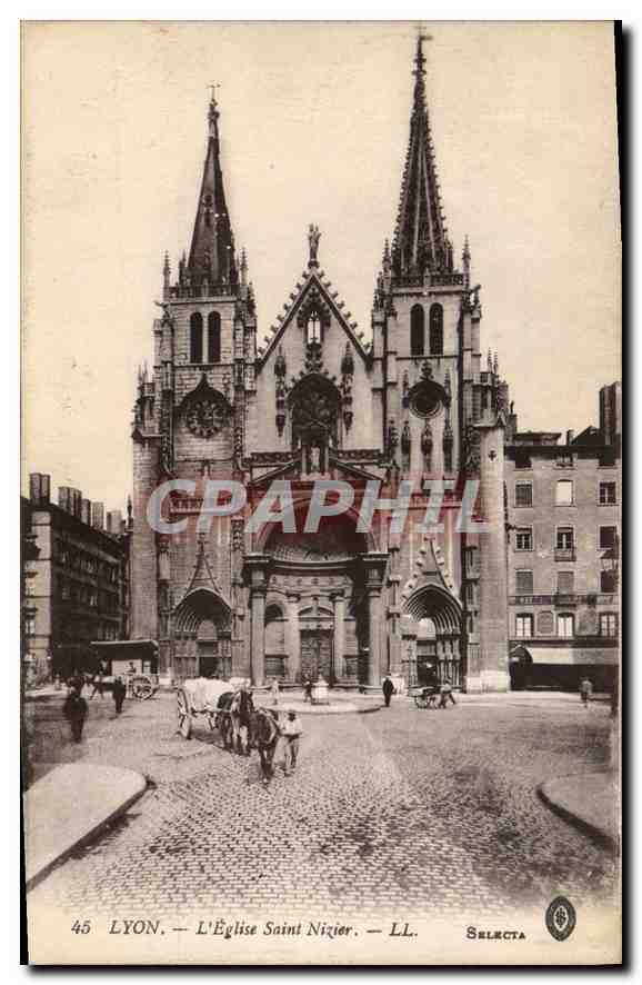 CPA Lyon Eglise Saint Nizier