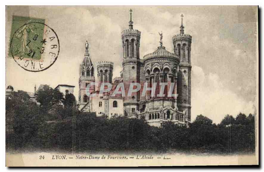 CPA Lyon Notre Dame de Fourviere L'Abside