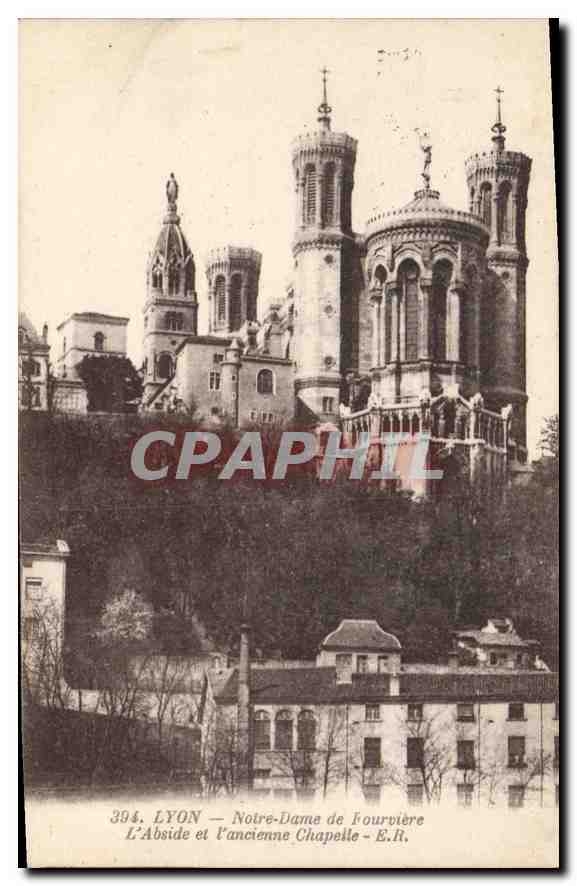 CPA Lyon Notre Dame de Fourviere L'Abside et l'ancienne Chapelle