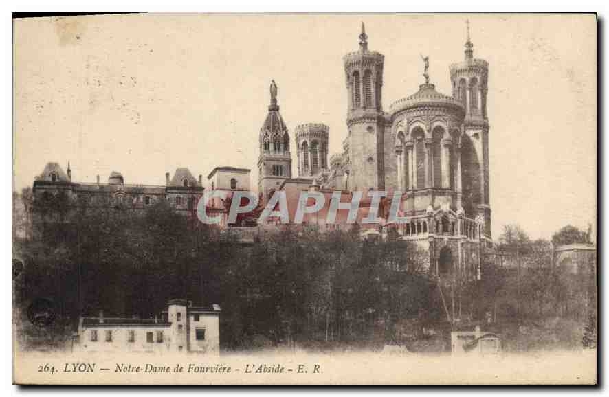 CPA Lyon Notre Dame de Fourviere L'Abside