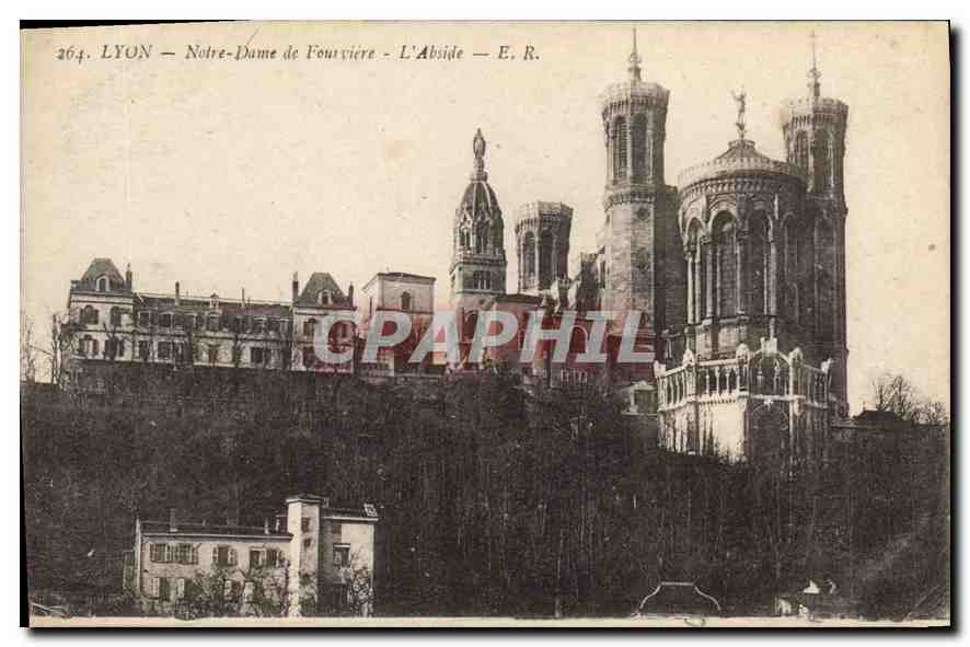CPA Lyon Notre Dame de Fourviere L'Abside