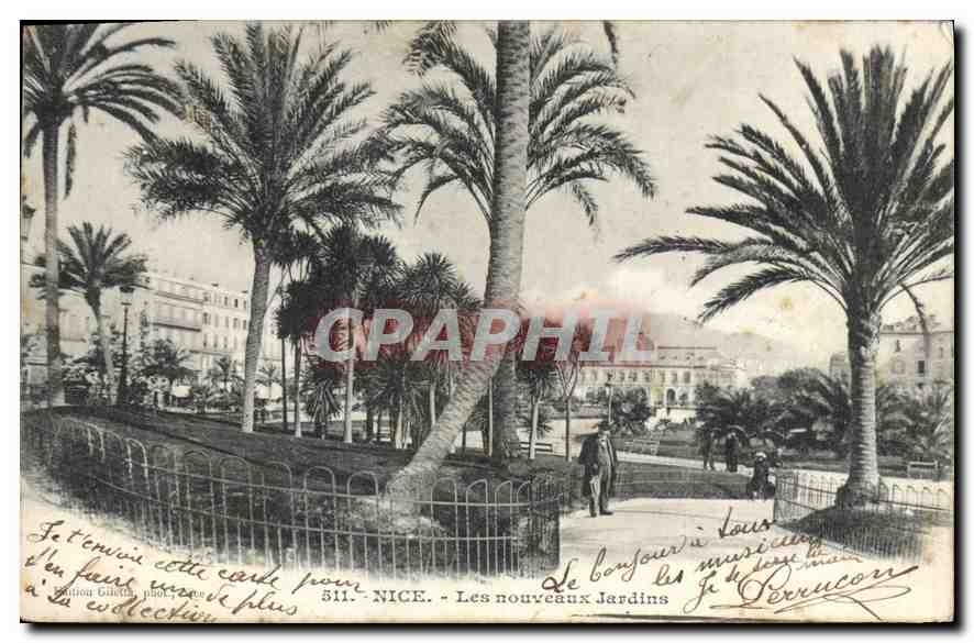 CPA Nice les nouveaux Jardins