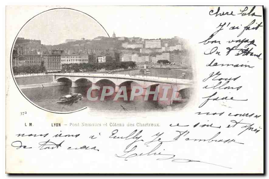 CPA Lyon Pont Nemours et Coteau des Chartreux