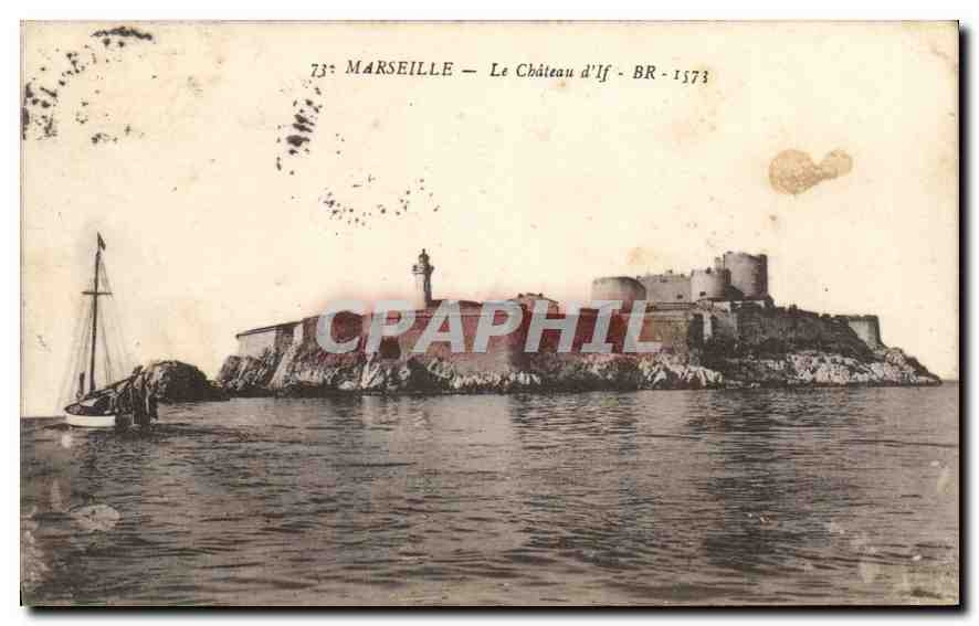 CPA Marseilles Le Chateau d'If