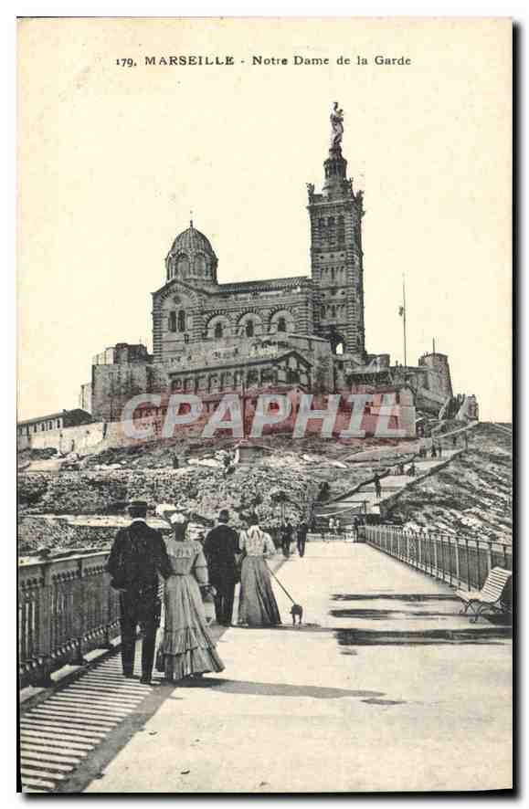 CPA Marseilles Notre Dame de la Garde