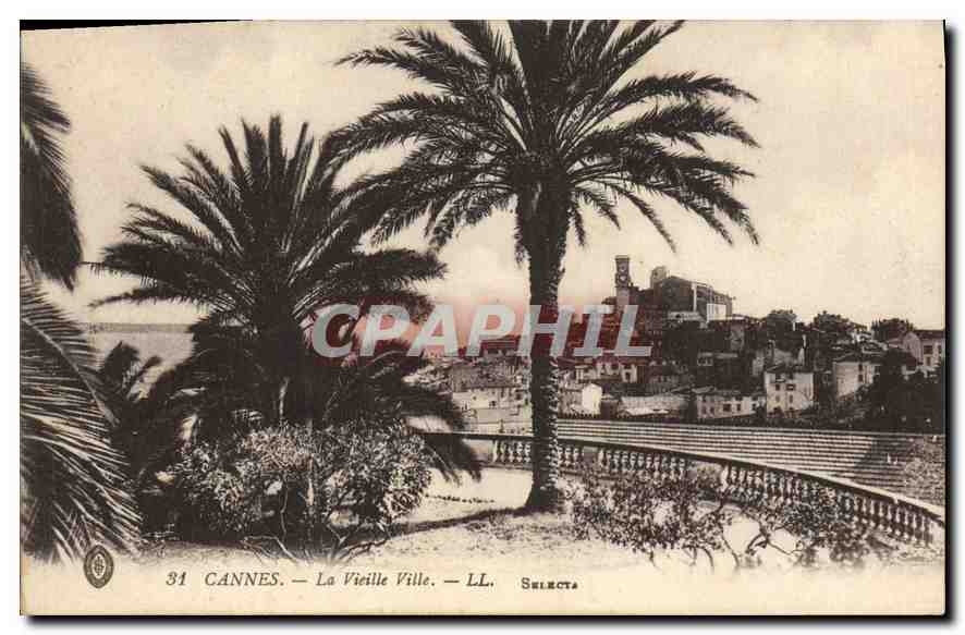 CPA Cannes La Vieille Ville