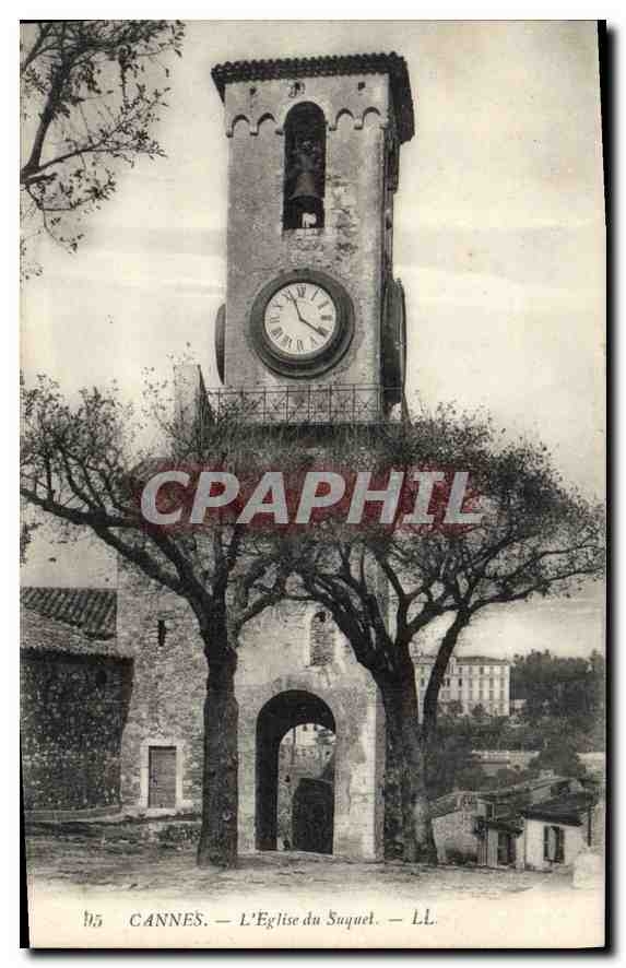 CPA Cannes L'Eglise du Suquet