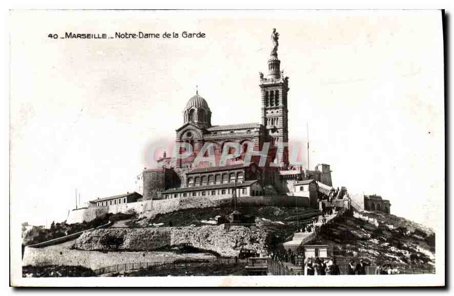 CPA Marseille Notre Dame de la Garde