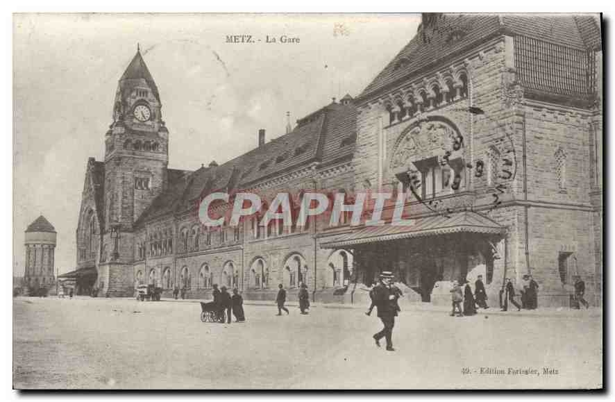 CPA Metz La Gare