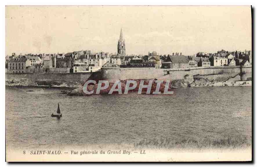 CPA Saint Malo  Vue generale du Grand Bey