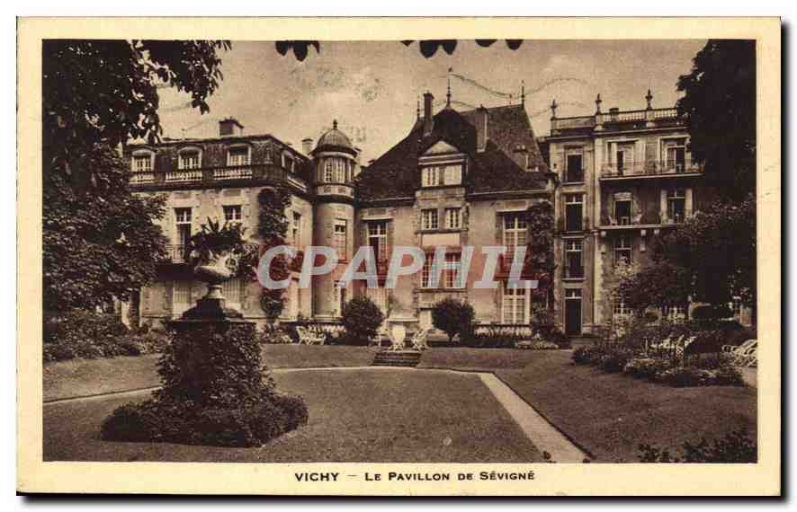 CPA Vichy Le Pavillon de Sevigne