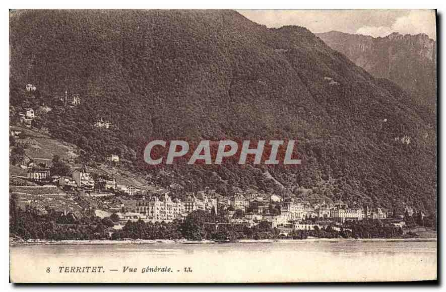 CPA Territet Vue generale