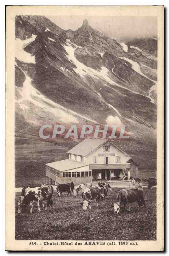 CPA Chalet Hotel des Aravis (alt 1498 m) Vaches