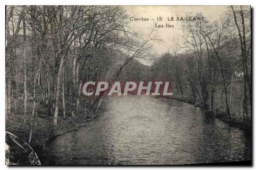 CPA Correze Le Saillant Les Iles