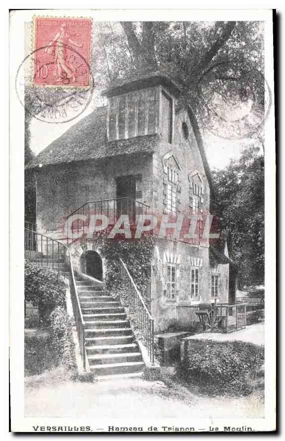 CPA Versailles Hameau de Trianon le Moulin