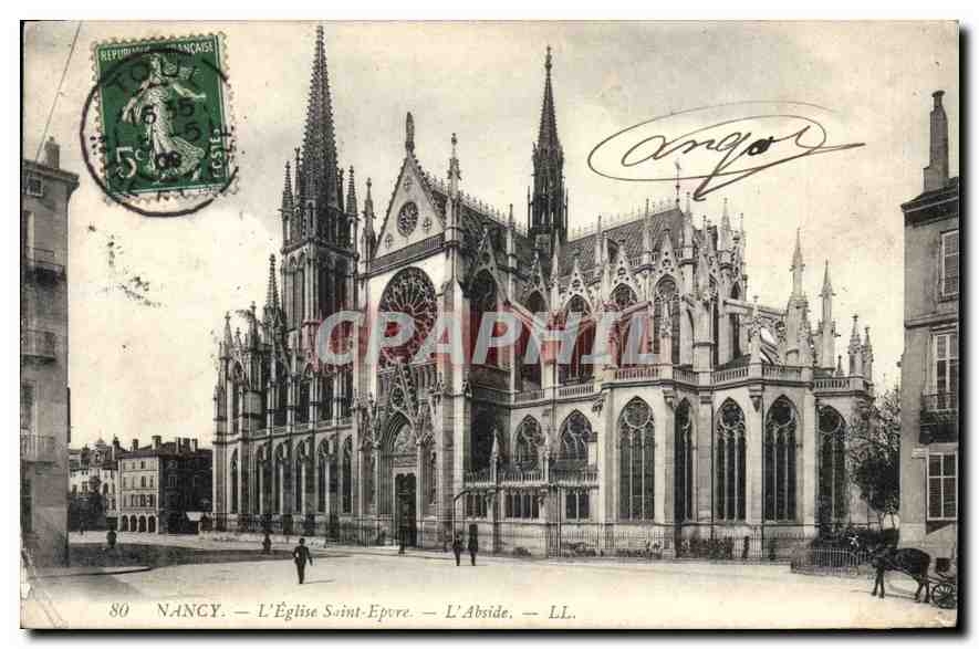 CPA Nancy L'Eglise Saint Epure L'Abside