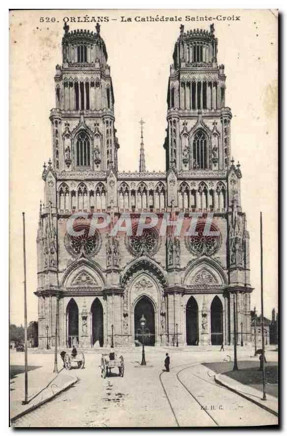 CPA Orleans La Cathedrale Sainte Croix
