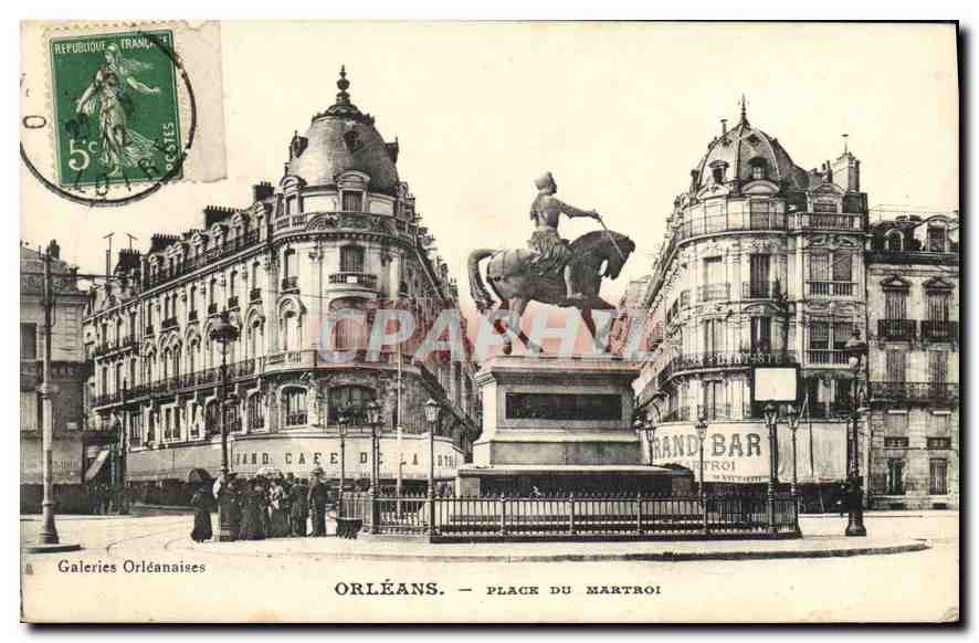 CPA Orleans Place du Martroi