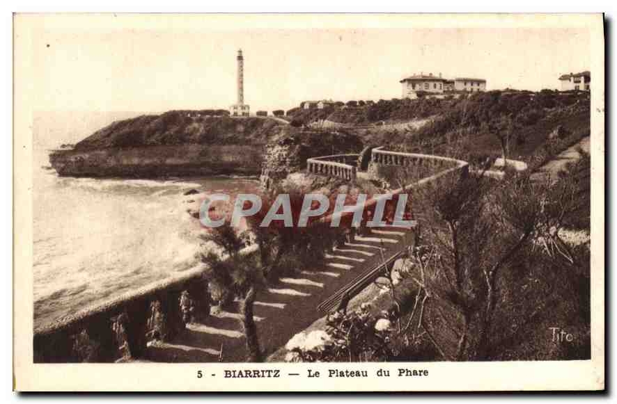 CPA Biarritz le Plateau du Phare